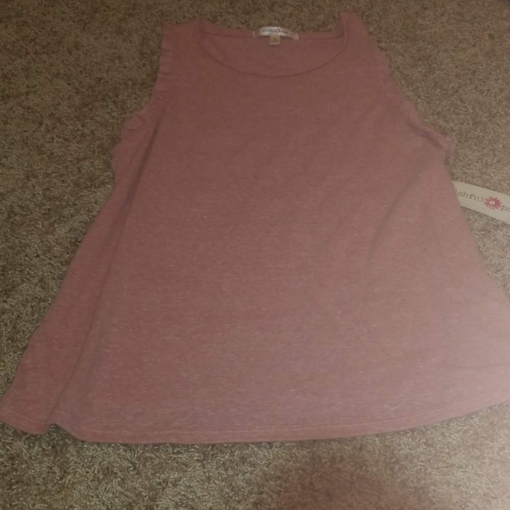 Pink dress tank